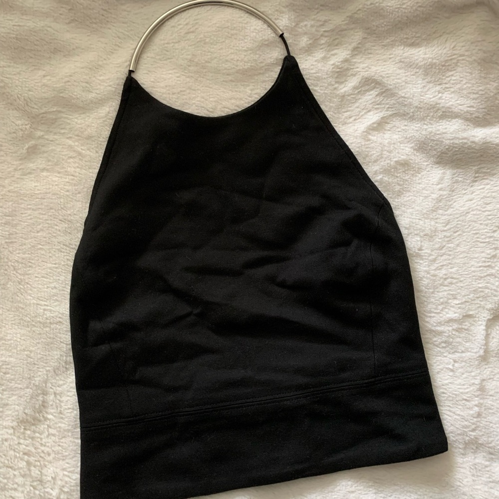 Aritzia Wilfred Tenso Halter Top